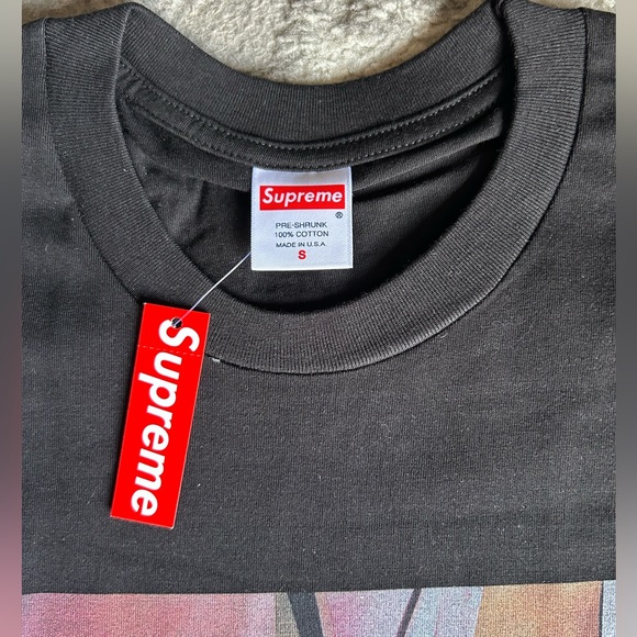 Supreme Model tee Black - Picture 3 of 5
